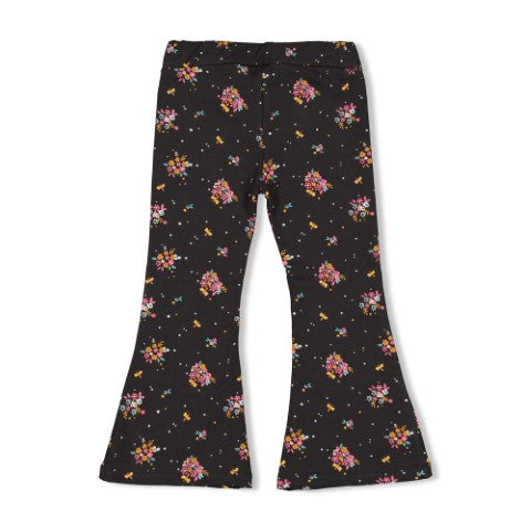 Jubel w25 Flared broek AOP - Shine Bright Antraciet 92200487 W25J3