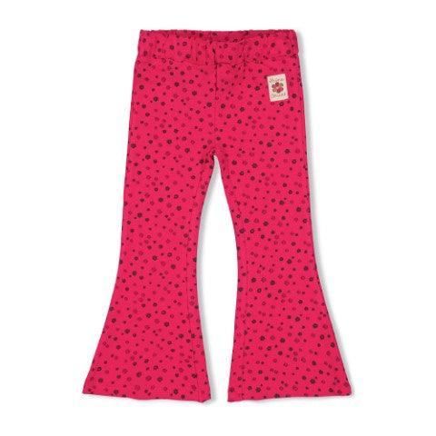 Jubel w25 Flared broek AOP - Shine Bright Roze 92200488 W25J3