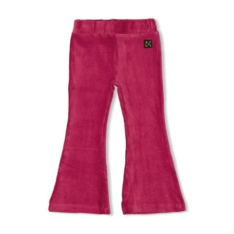 Jubel w25 Flared broek velours rib - Shine Bright Violet 92200489 W25J3