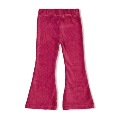 Jubel w25 Flared broek velours rib - Shine Bright Violet 92200489 W25J3
