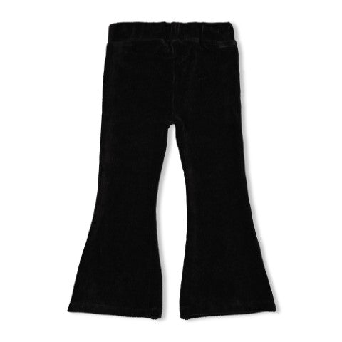 Jubel w25 Flared broek velours rib - Shine Bright Antraciet 92200490 W25J3