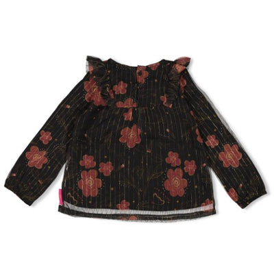 Jubel w25 W25J3 Blouse AOP - Shine Bright Antraciet 92300029