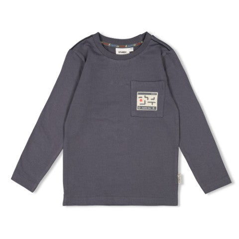 Sturdy w25 Longsleeve - Couch Club Antraciet 71600608 W25S1