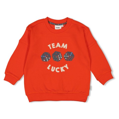 Sturdy w25 Sweater - Couch Club Rood 71600619 W25S1