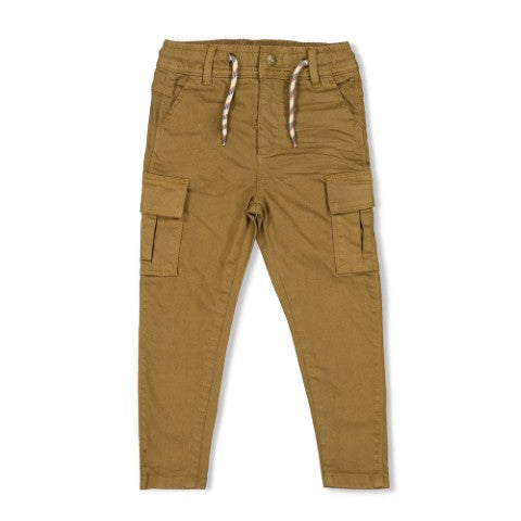 Sturdy w25 Cargo broek - Couch Club Olijf 72200240 W25S1
