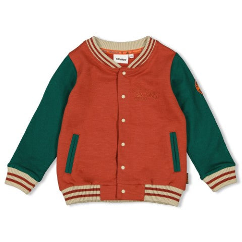 Sturdy w25 Sweatvest - Chasing Trails Roest 71300087 W25S2