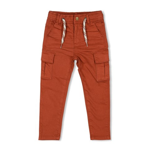 Sturdy w25 Cargo broek - Chasing Trails Roest 72200242 W25S2