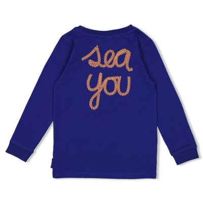 Sturdy w25 Longsleeve - Waves and Whales Kobalt 71600637 W25S3