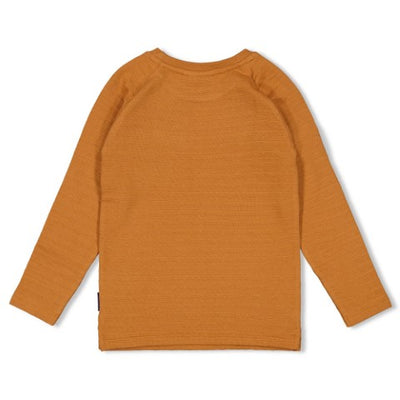 Sturdy w25 Longsleeve - Waves and Whales Hazelnoot 71600640 W25S3