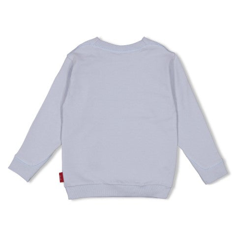 Sturdy w25 Sweater - Waves and Whales Blauw 71600643 W25S3