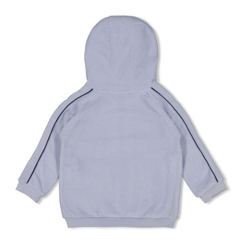 Sturdy w25 W25S3 Vest fleece met capuchon - Waves and Whales Blauw 71800051