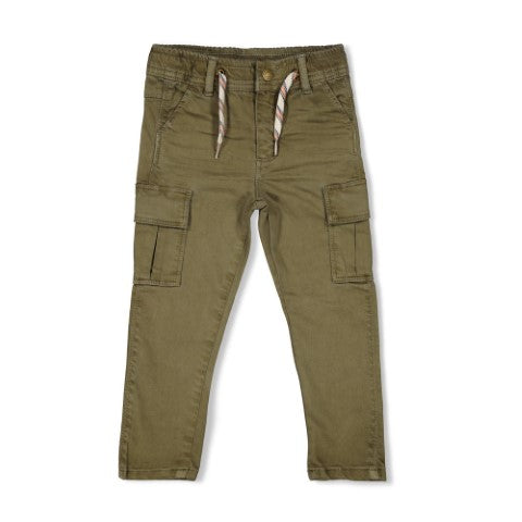 Sturdy w25 Cargo broek - Winter Denims Army 72200251 W25S4