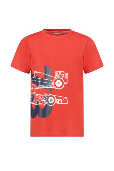 Tygo & vito S24 Boys Kids T-shirt Toby Red X402-6427 215