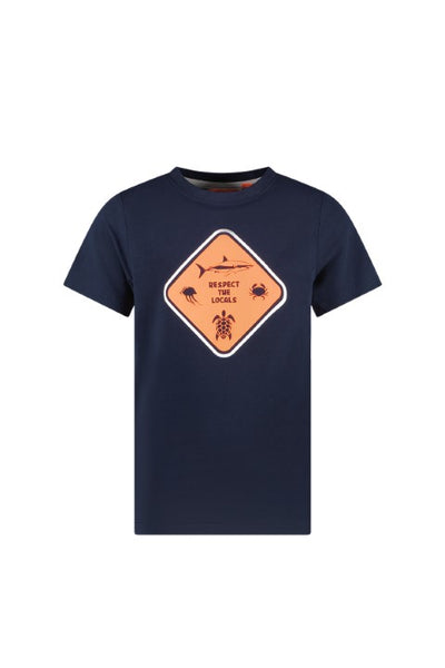 Tygo & vito S24 Boys Kids T-shirt Wessel Navy X403-6425 190