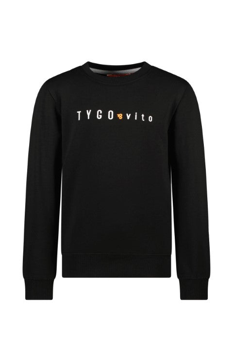 TYGO&vito w24 Sweater Tygo Black X408-6300 099