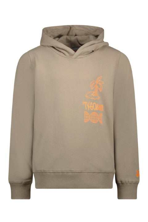 TYGO&vito Pre-Spring S25 Hoody Hesse Sand X412-6303 400