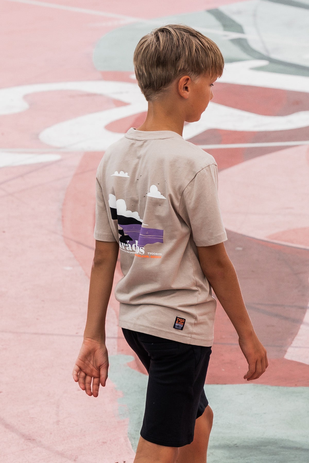 TYGO&vito Teens S25 T-shirt Dolan Sand X502-4421 400