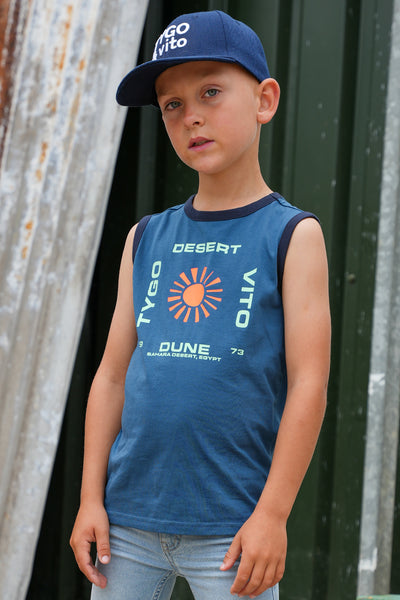 TYGO&vito S25 Singlet Daan Dark Sea Green X503-6420 352