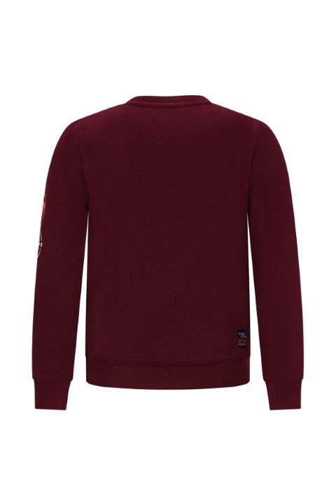 TYGO&vito w25 Sweater Sven Maroon X508-6312 280