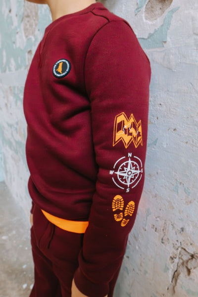 TYGO&vito w25 Sweater Sven Maroon X508-6312 280