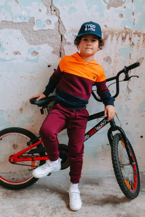 TYGO&vito w25 Hoody Hessel Maroon X508-6334 280