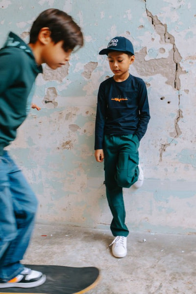 TYGO&vito w25 Longsleeve Mees Navy X508-6410 190
