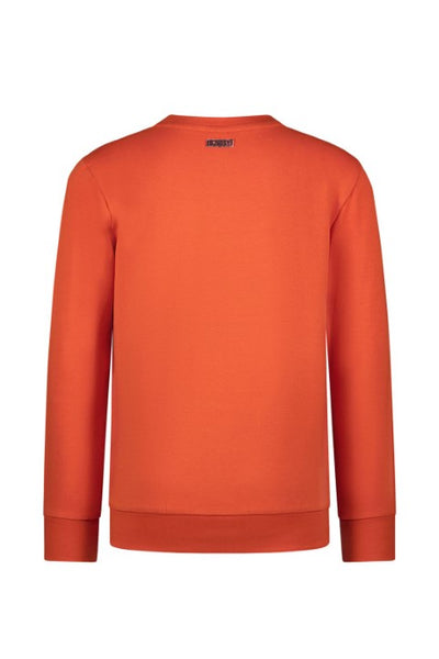 Bnosy w23 Olivier B.Nosy boys sweater orange pumpkin Y308-6330 580