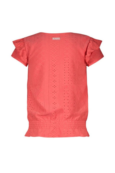 Bnosy S24 Girls Kids Bohdi B.Nosy girls t-shirt coral Y402-5132 230