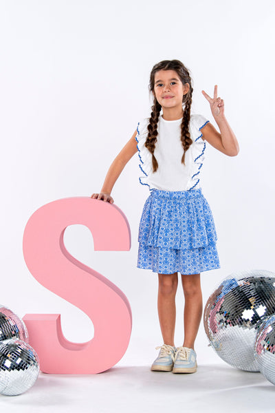 Bnosy S24 Girls Kids Paula B.Nosy girls skirt allover print Y402-5750 190