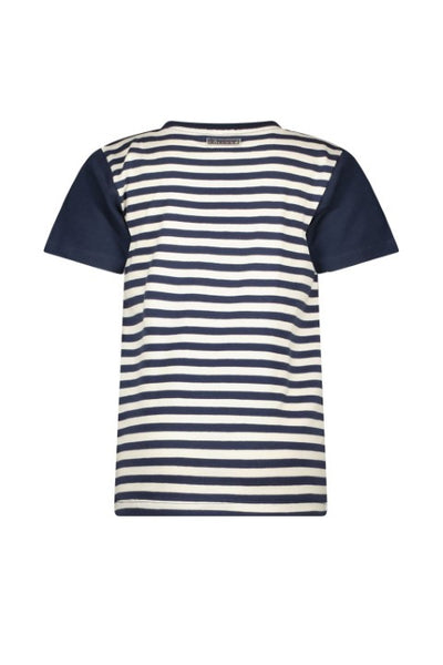 Bnosy S24 Boys Kids Pyke B.Nosy boys t-shirt with stripes Y402-6411 151