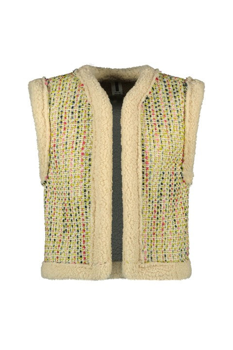 B.Nosy w24 Gwen B.Nosy girls waistcoat b Olive Y408-5022 340