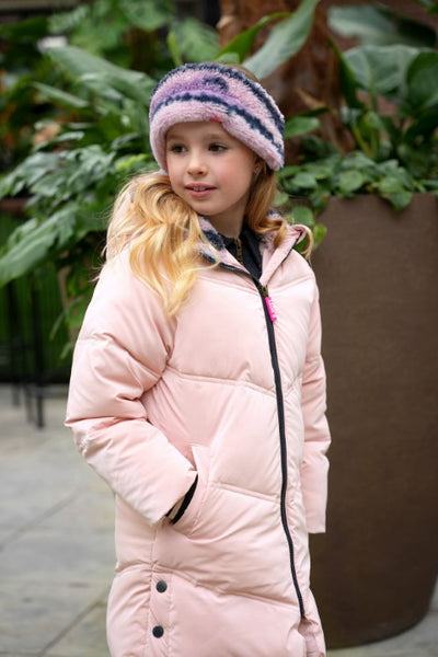 B.Nosy Winterjackets & Acc. w24 Jade B.Nosy girls jacket Coral blush Y408-5211 213