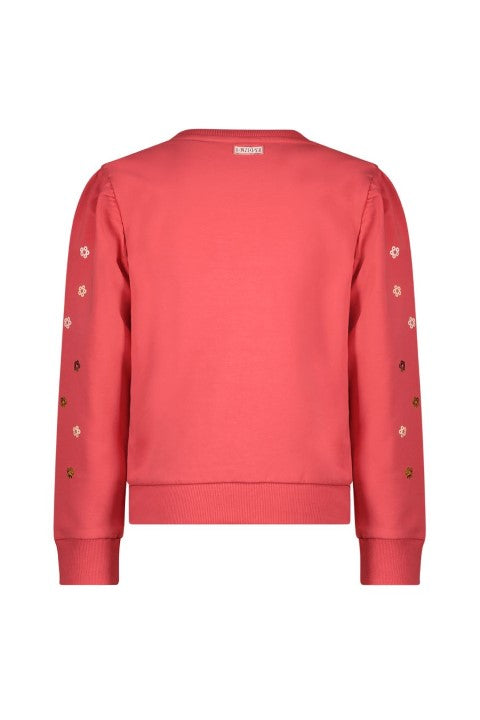 B.Nosy w24 Scottie B.Nosy girls sweater Soft red Y408-5324 267