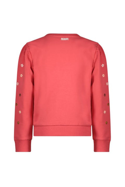 B.Nosy w24 Scottie B.Nosy girls sweater Soft red Y408-5324 267