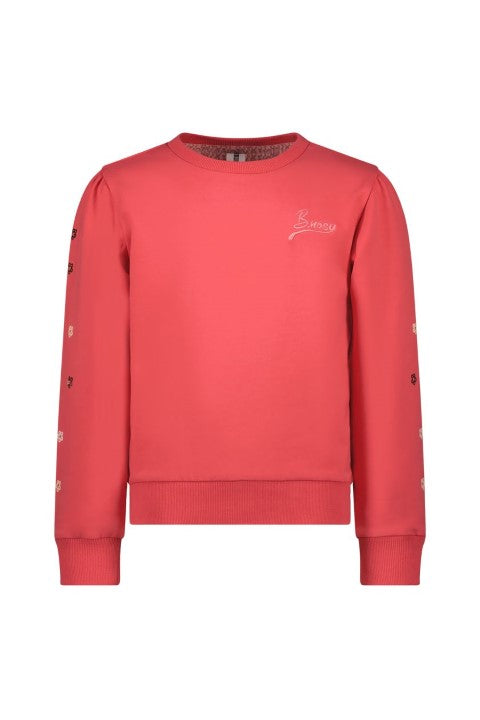 B.Nosy w24 Scottie B.Nosy girls sweater Soft red Y408-5324 267