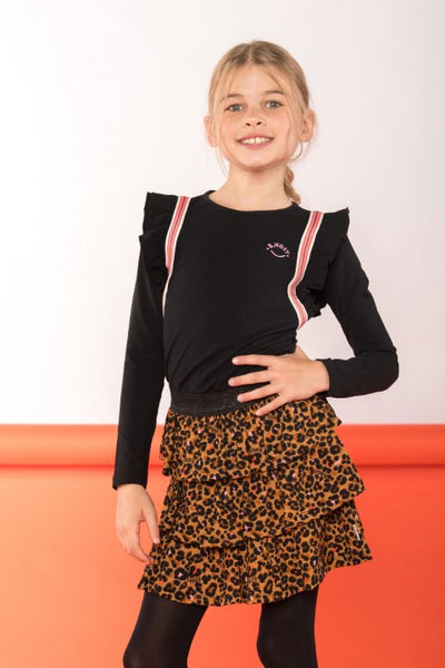 B.Nosy w24 Ruby B.Nosy girls skirt Leopard pop Y408-5720 531