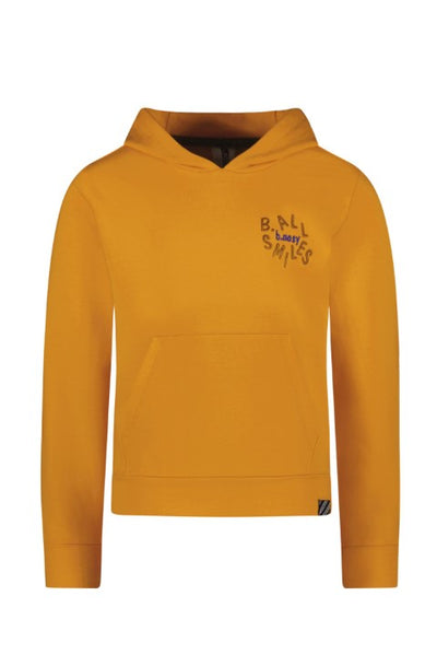 B.Nosy w24 Sam B.Nosy boys hooded sweater Calm Orange Y408-6320 544