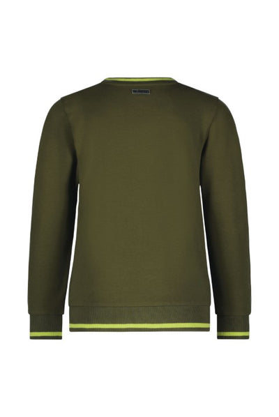 B.Nosy w24 Samuël B.Nosy boys sweater Hunter green Y408-6324 381