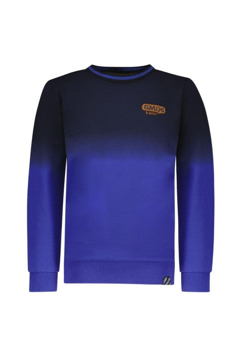 B.Nosy w24 Stephan B.Nosy boys sweater ombre Ombre Royal Y408-6326 633