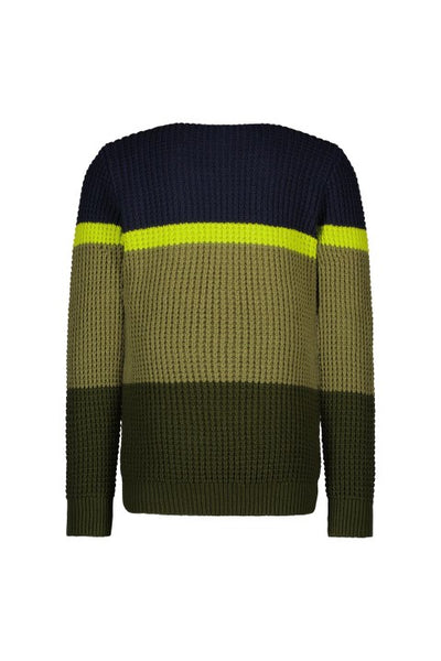 B.Nosy w24 Kay B.Nosy boys knitted sweater Hunter green Y408-6330 381