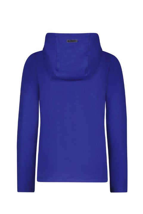 B.Nosy w24 Ted B.Nosy boys hooded t-shirt Royal Blue Y408-6422 117