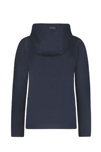 B.Nosy w24 Ted B.Nosy boys hooded t-shirt navy Y408-6422 151