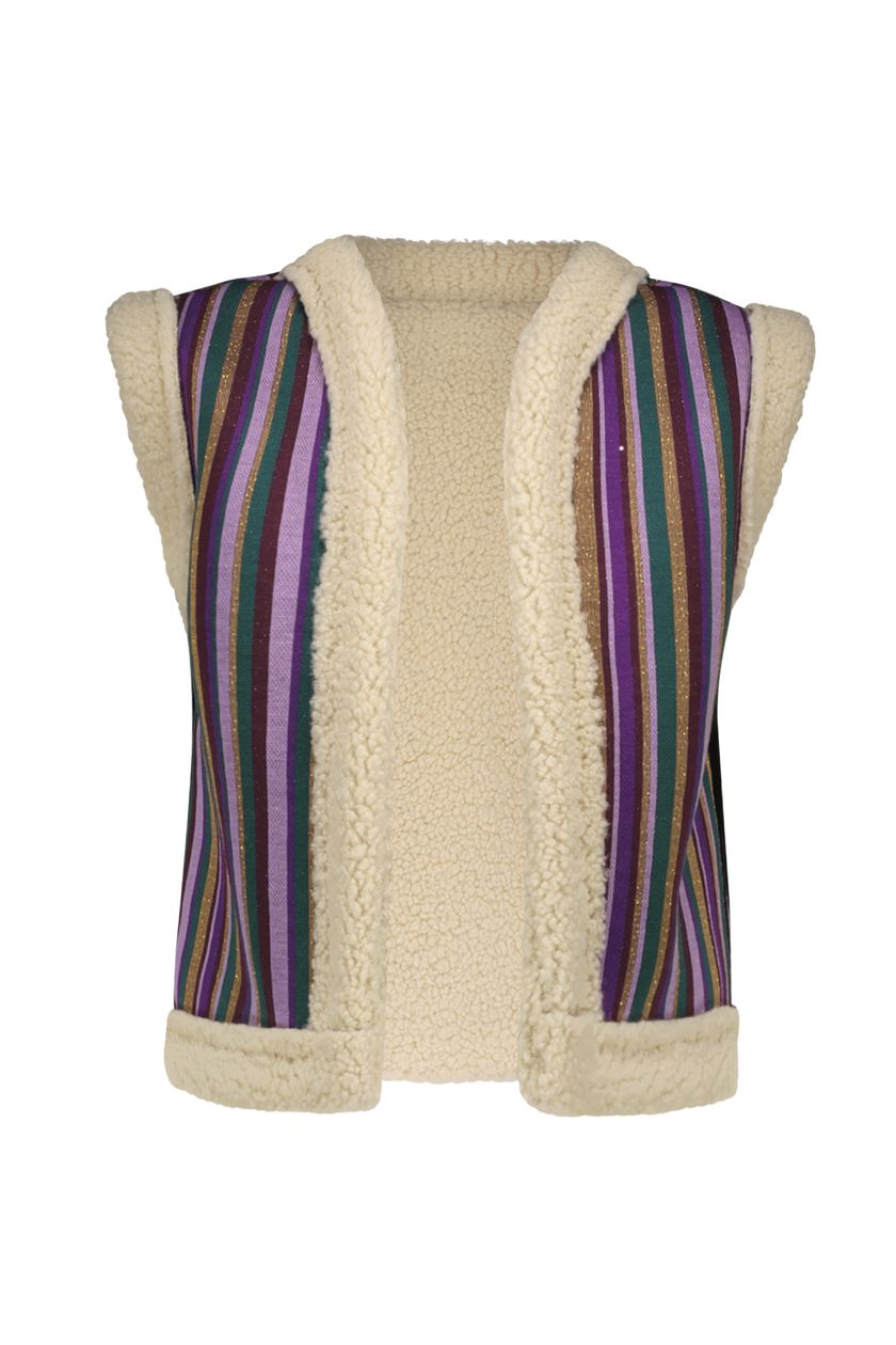 B.Nosy w24 Gwen B.Nosy girls waistcoat stripe Jolly stripes Y409-5024 919