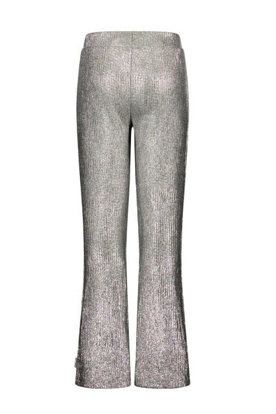 B.Nosy w24 Paige B.Nosy girls flared pants metallic Silver Y409-5623 003