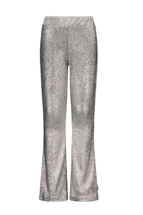 B.Nosy w24 Paige B.Nosy girls flared pants metallic Silver Y409-5623 003