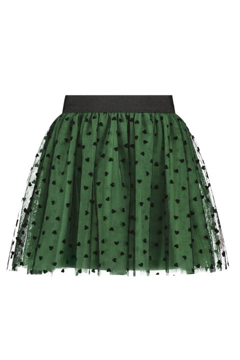 B.Nosy w24 River B.Nosy girls tule skirt Amazon green Y409-5730 306