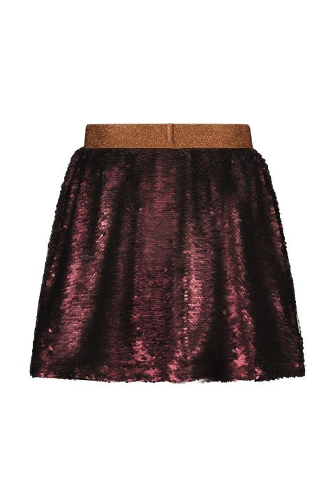 B.Nosy w24 Rhodee B.Nosy girls skirt with sequins Grape Wine Y409-5740 224