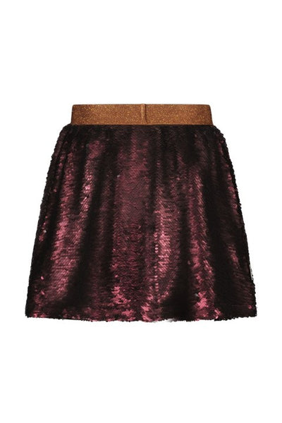 B.Nosy w24 Rhodee B.Nosy girls skirt with sequins Grape Wine Y409-5740 224