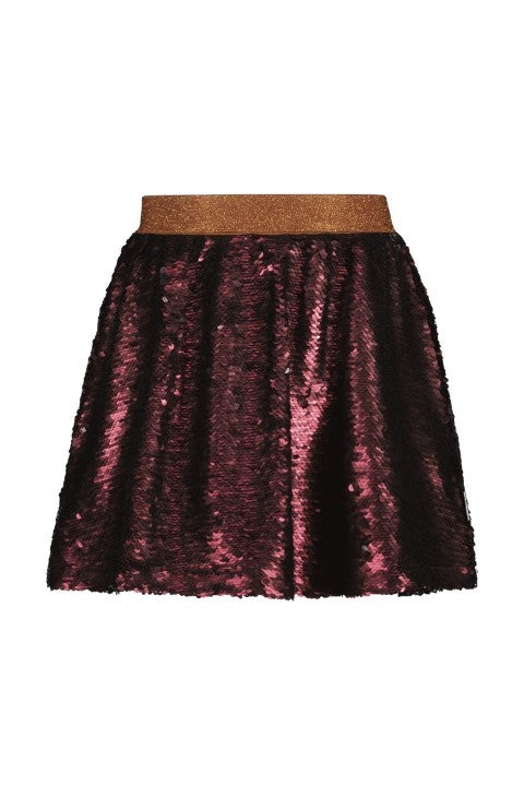 B.Nosy w24 Rhodee B.Nosy girls skirt with sequins Grape Wine Y409-5740 224