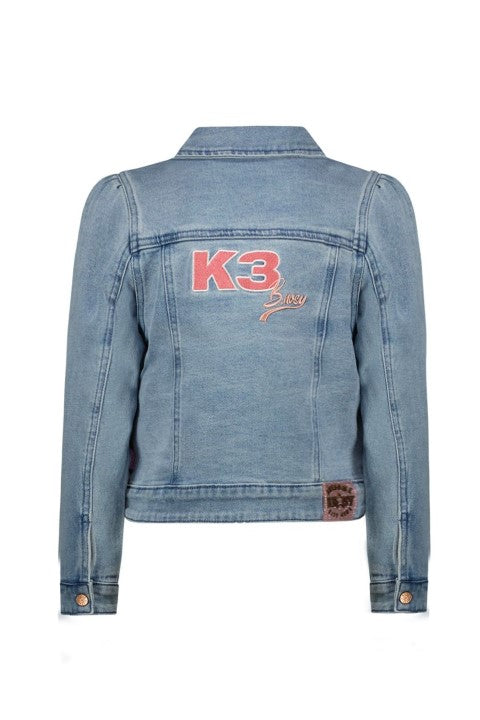 B.Nosy K3 w24 K3 B.Nosy girls denim jacket Light denim Y410-5202 187